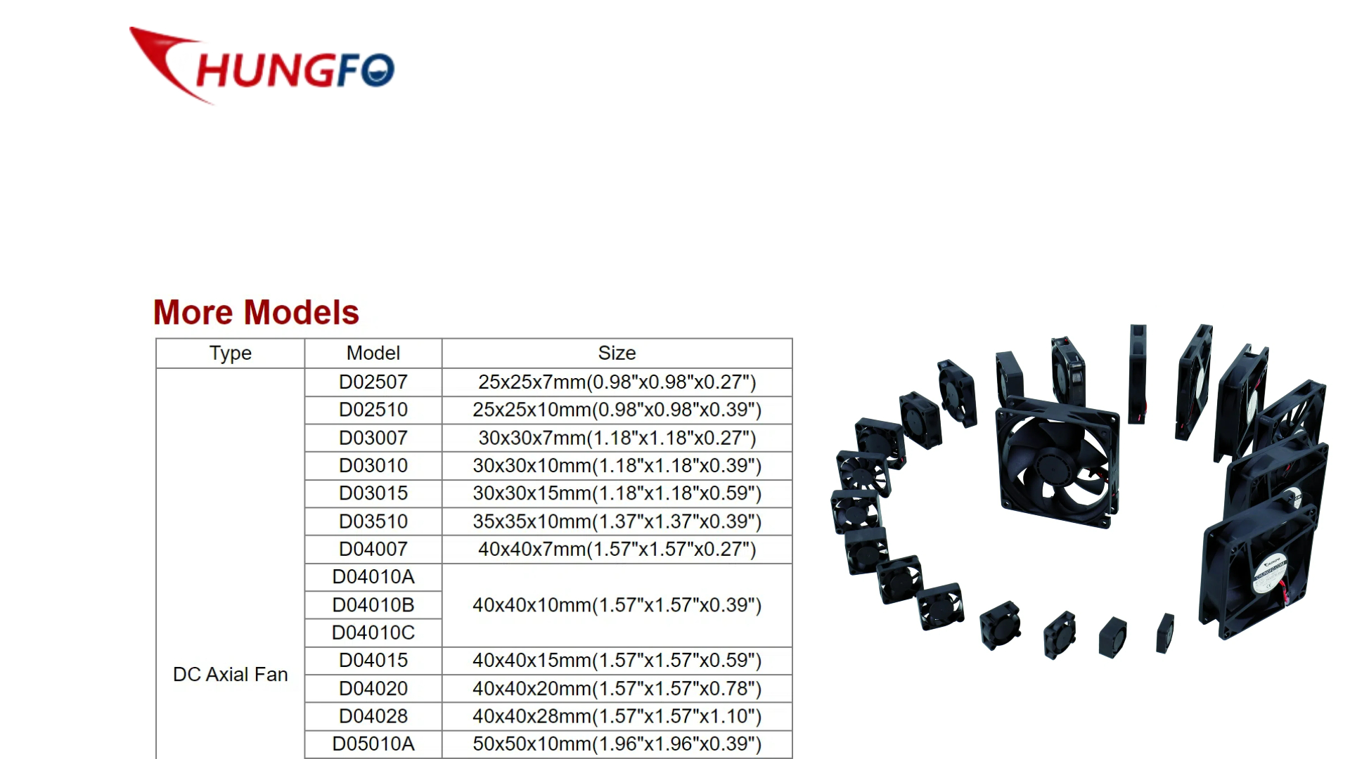 axial cooling fan