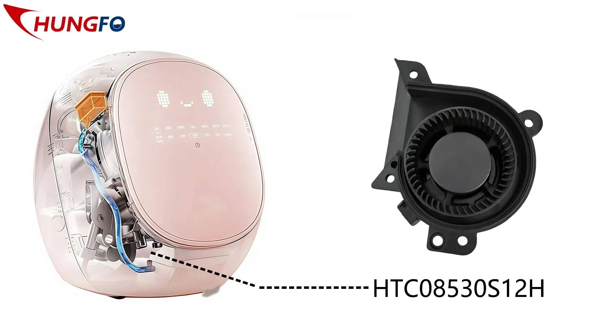 [Factory Daily Share] Журнал применения вентилятора Chungfo Blower в мини-стирально-сушильной машине для матери и ребенка весом 0,5 кг