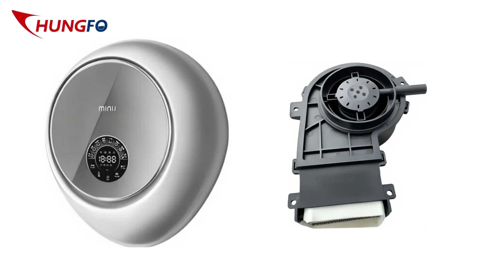 [Factory Daily Share] За кулисами: вентилятор Chungfo в проекте настенной стиральной машины весом 3 кг